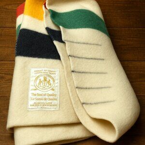 Hudson's Bay Point Blanket Vintage 6 Point 100% Wool